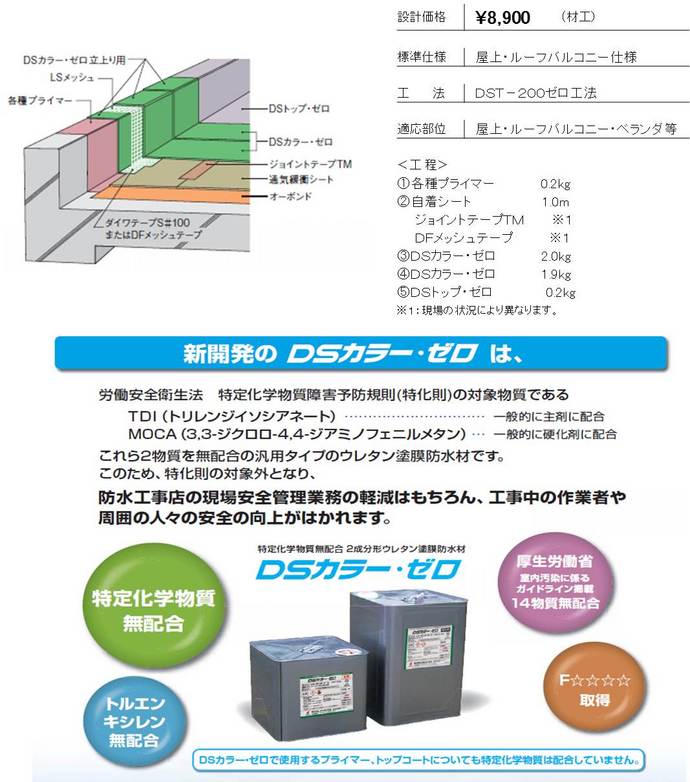 DSカラー・ゼロ | マンション計画修繕施工協会